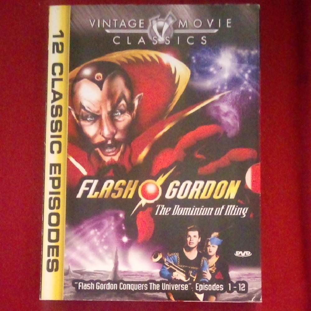 Flash Gordon Full 12 Episode Cliffhanger Cereal, DVD.